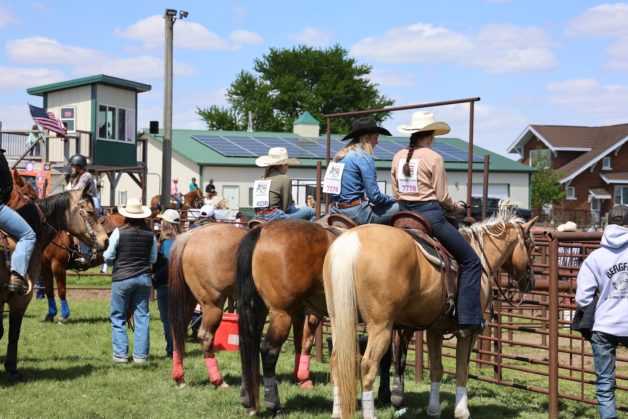 MSLBRA members at the rodeo